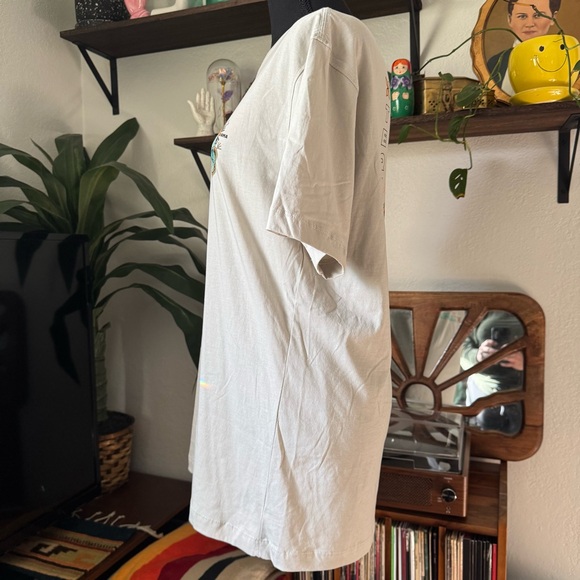 NWOT Men's BAJA LLAMA AGAVE EL SATIVO - CREAM PRIMO GRAPHIC TEE - Picture 3 of 6